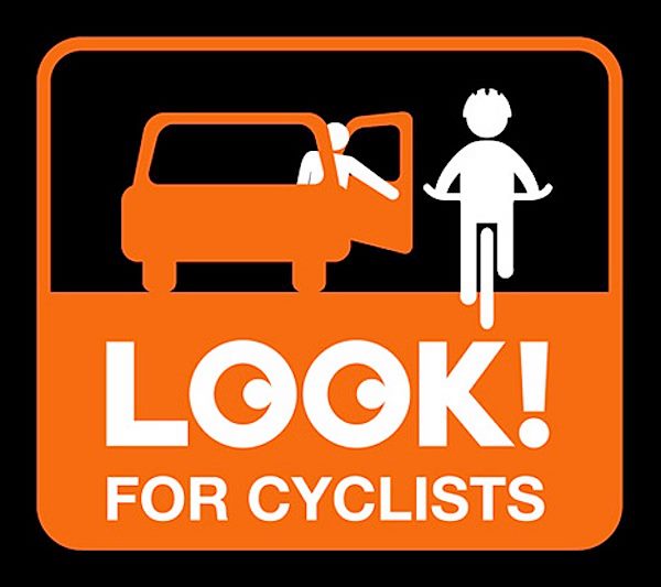 look for cyclists