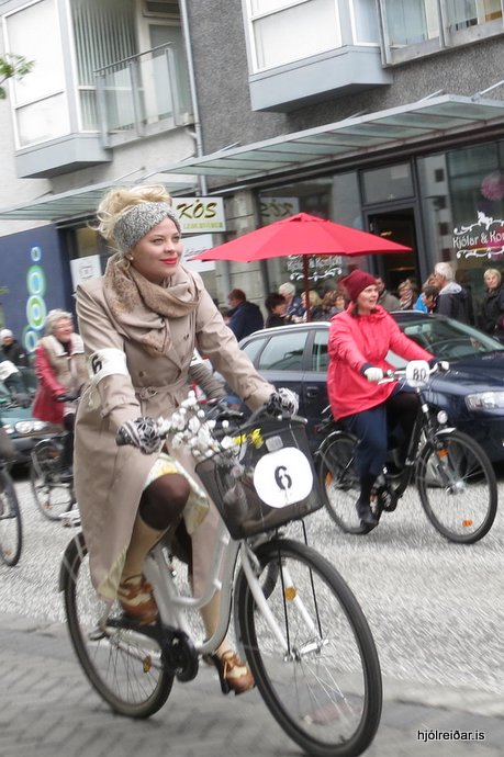 Tweed Ride - niður Laugaveg